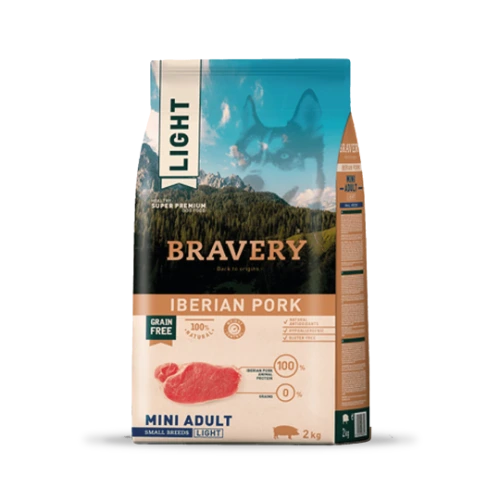 BRAVERY LIGHT IBERIAN PORK ADULT SMALL BREED