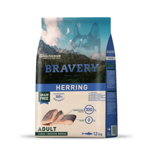 BRAVERY HERRING ADULT MEDIUM / LARGE  BREEDS